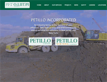 Tablet Screenshot of petillo.com